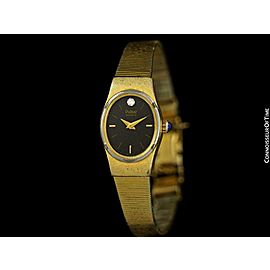 1970's PULSAR Vintage Ladies 14K Gold P. Watch - OWNED & WORN BY LORETTA YOUNG