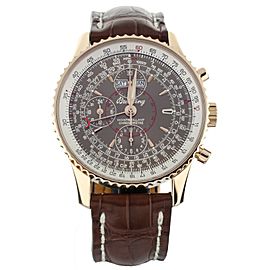 Breitling Navitimer Montbrillant Datora Brown Dial Rose Gold 43mm R21330