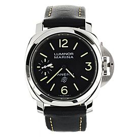 Panerai Luminor Marina Black Dial 44mm Stainless Steel Manual PAM776 Full Set