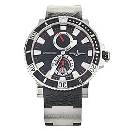 Ulysse Nardin Maxi Marine Diver Titanium Black Dial Rubber Strap 45mm 263-90