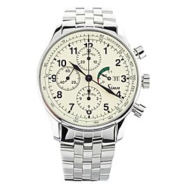 Sinn Klassik Chronograph Power Reserve Stainless Steel 41mm