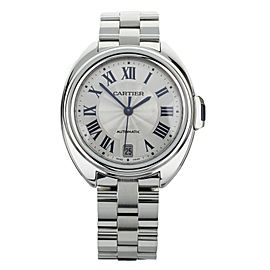 Cartier Cle De Cartier Stainless Steel Bracelet Automatic 35mm WSCL0006 Full Set