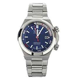 Wempe Iron Walker Diver Stainless Steel Blue Dial 42mm WI200002 Full Set