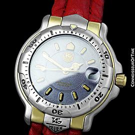 TAG Heuer Professional 6000 Mens Divers 18K Gold & SS Watch