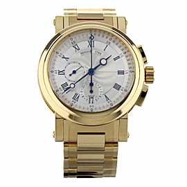 Breguet Marine Chronograph Yellow Gold on Bracelet 42MM Full Set