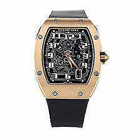 Richard Mille RM67 Extra Flat Rose Gold Rubber Strap 48x39mm - Full Set