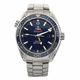 Omega Seamaster Planet Ocean 600m Blue Dial Titanium 43.5mm