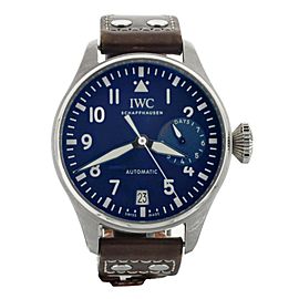 IWC Big Pilots Watch Le Petit Prince Stainless Steel Blue 46mm IW501002 Full Set