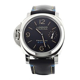 Panerai Luminor Left Handed 8 Days Stainless Steel Manual 44mm PAM796 Full Set