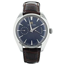 Grand Seiko Elegance Stainless Steel Blue Dial Manual 39mm Full Set