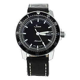 Sinn Pilot 104 Black Dial Stainless Steel on Calf 41mm Full Set