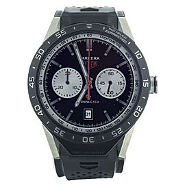 Tag Heuer Connected Modular Digital Titanium Black 45mm sbf8a8012-0 full set