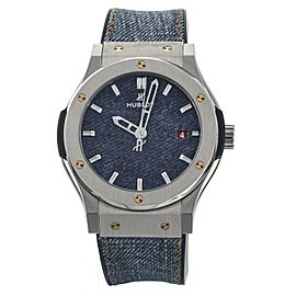 Hublot Classic Fusion Blue Jean Blue Dial Titanium 42mm 511.NX.2700.NR.PIC13