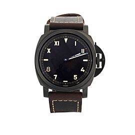 Panerai Luminor California 8 Days Titanium DLC Calf 44mm Full Set