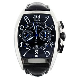 Franck Muller Mariner Chronograph Stainless Steel Black Dial