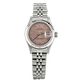 Rolex Lady Datejust Stainless Steel Pink Dial on Jubilee Bracelet 26mm