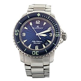 Blancpain Fifty Fathoms Stainless Steel Blue Dial