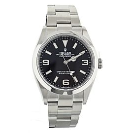 Rolex Explorer Stainless Steel Black Dial on Bracelet 36mm 124270 Full Set