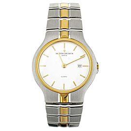 Vacheron Constantin Phidias Stainless Steel Yellow Gold 34MM 48020 Full Set