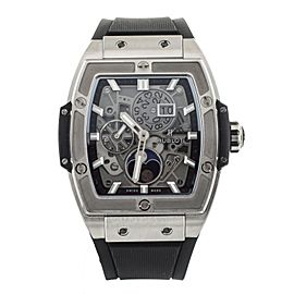 Hublot Spirit of Big Bang Moon Phase Titanium Skeleton Dial 42mm