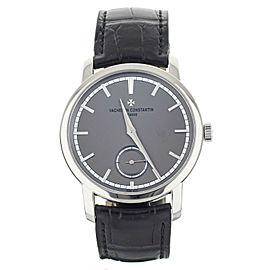 Vacheron Constantin Traditionelle Watchmakers Watch Steel Gray Dial