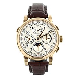 A. Lange & Sohne 1815 Rattrapante Perpetual Calendar Rose Gold