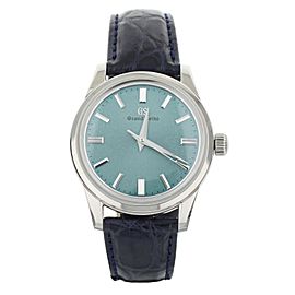 Grand Seiko Elegance Collection Teal Dial Stainless Steel Manual 37MM