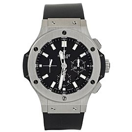 Hublot Big Bang Stainless Steel Chronograph Black Dial 44mm