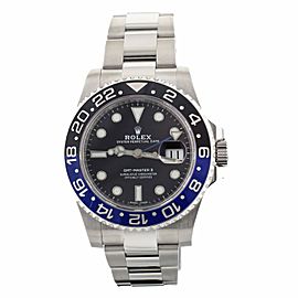 Rolex GMT Master II Stainless Steel Black and Blue 40mm 116710BLNR Full Set