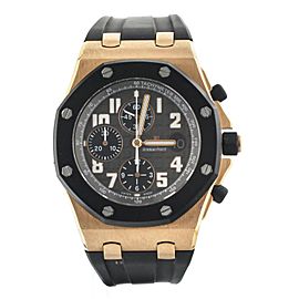 Audemars Piguet Royal Oak Offshore Rubberclad Rose Gold 42mmFull Set