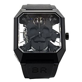 Bell and Ross BR01 Cyber Skull Ceramic Rubber 42mm