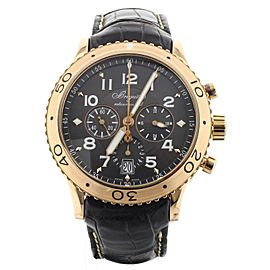 Breguet Type XXI Chronograph Rose Gold Brown Dial Alligator Strap 42mm