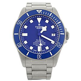 Tudor Pelagos Blue Dial Titanium Case & Bracelet Self-Winding