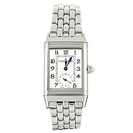 Jaeger-LeCoultre Reverso Duetto Silver & Grey Dials Stainless Steel