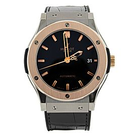 Hublot Classic Fusion Titanium King Gold Black Rubber Strap 45mm