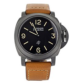 Panerai Luminor Base Logo Paneristi Black PVD Case Manual