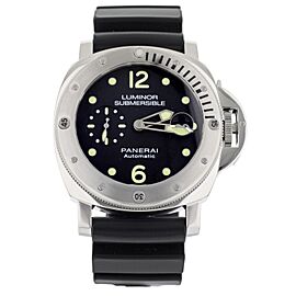 Panerai Submersible Black Dial Stainless Steel Automatic