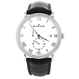 Blancpain Villeret White Dial Stainless Steel Manual 40mm