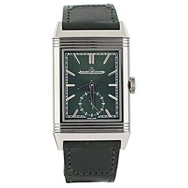 Jaeger-LeCoultre Reverso Tribute Green Dial Steel Case Manual