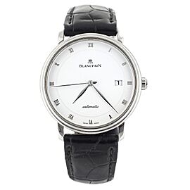 Blancpain Villeret Ultra Slim White Dial Stainless Steel 37.5mm