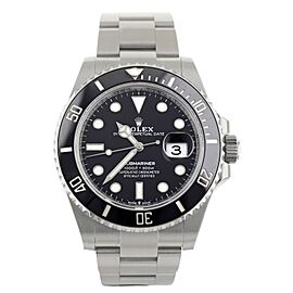 Rolex Submariner Black Dial Stainless Steel Bracelet 41mm