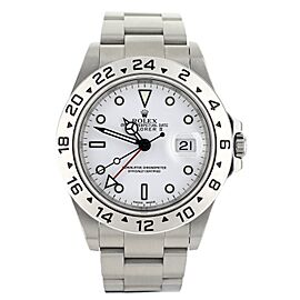 Rolex Explorer II White Dial Steel Case & Bracelet Automatic