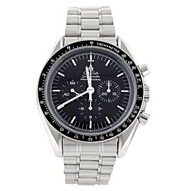 Omega Speedmaster Moon Watch Black Dial Stainless Steel Manual