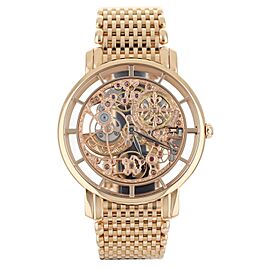 Patek Philippe Calatrava Skeleton Dial Rose Gold Automatic 39MM 39MM