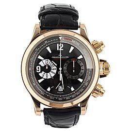 Jaeger-LeCoultre Master Compressor Chronograph Rose Gold Alligator