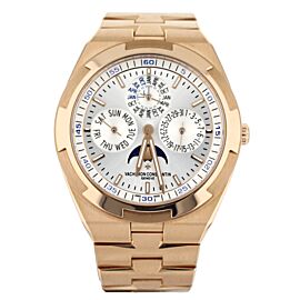 Vacheron Constantin Overseas Perpetual Silver Dial Rose Gold