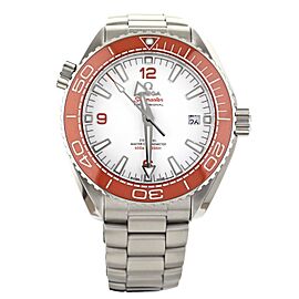 Omega Seamaster Planet Ocean 600m White Dial 43.5mm Full Set