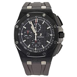 Audemars Piguet Royal Oak Offshore Chronograph Carbon Black Dial 44mm