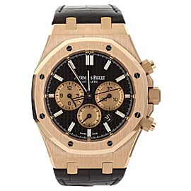 Audemars Piguet Royal Oak Chronograph Rose Gold Alligator