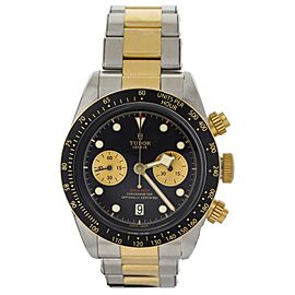 Tudor Black Bay Chrono Stainless Steel Yellow Gold Black